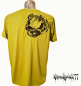 Preview: Premium T-Shirt "Ehrenkodex77" Skull, oliv,  Logo gestickt, Exklusive